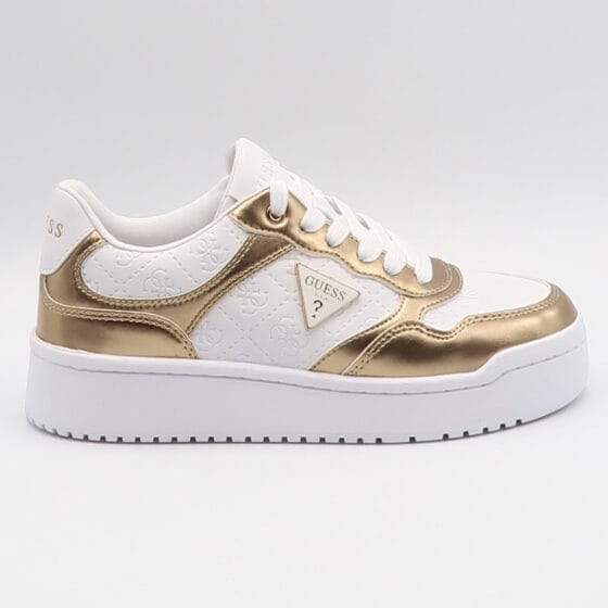 Sneaker miram 6 - Bianco e oro