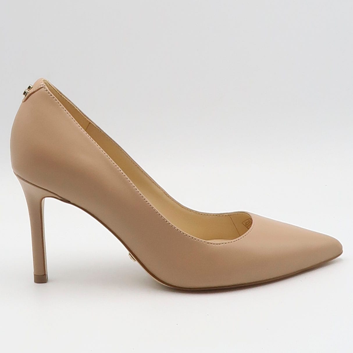 Decolleté dabbey vera pelle - Beige