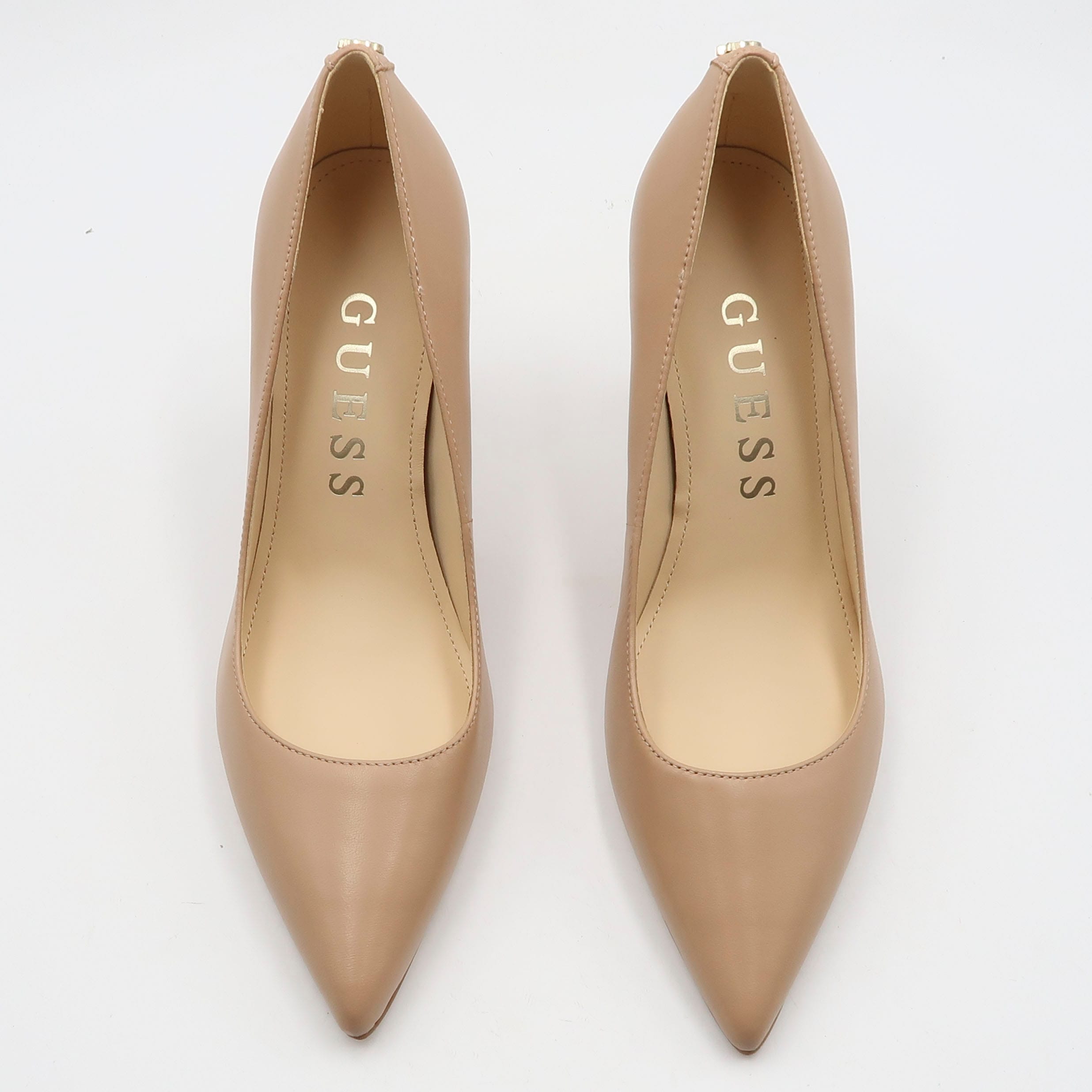 Decolleté dabbey vera pelle - Beige - immagine 2