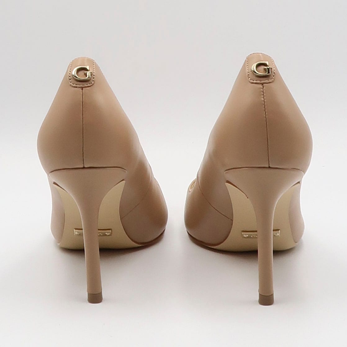 Decolleté dabbey vera pelle - Beige - immagine 3