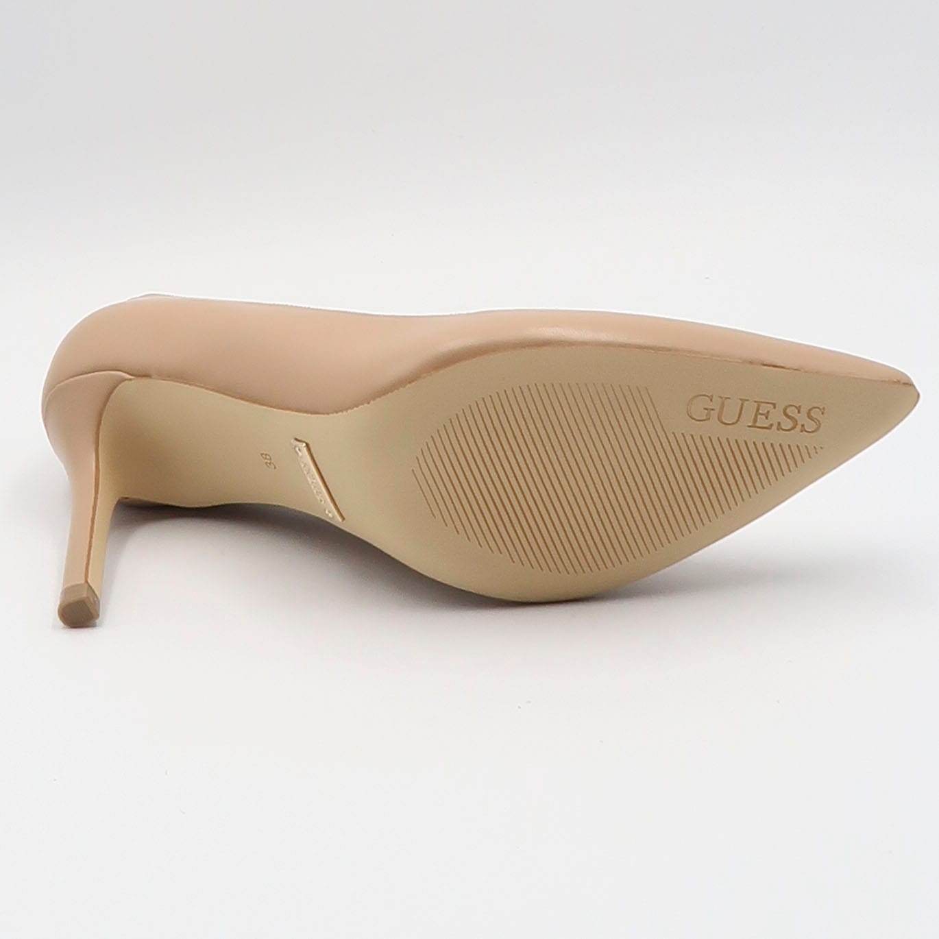 Decolleté dabbey vera pelle - Beige - immagine 4