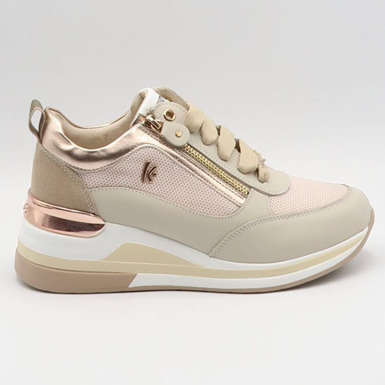 Sneaker k151 - Beige e cipria