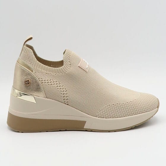 Sneaker slip on 143718 - Beige