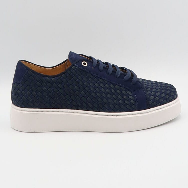 Sneaker intrecciata 834 - Blu