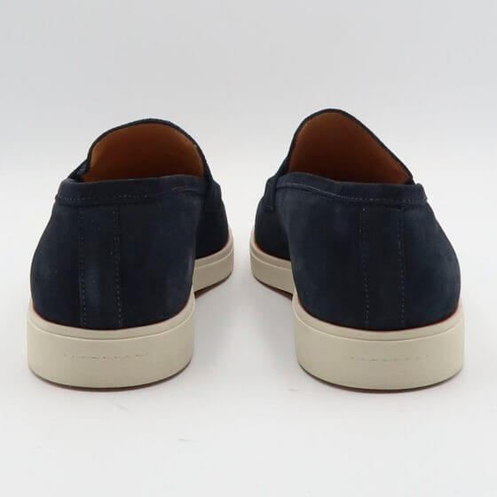 Mocassino in camoscio 336 - Blu - immagine 3