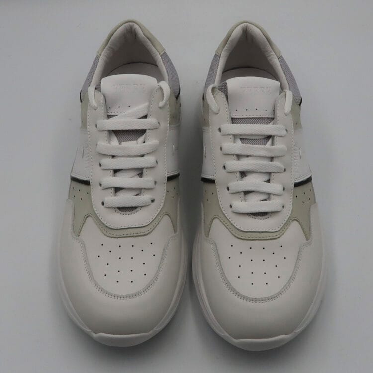 Sneaker fu132 - Avorio e grigio