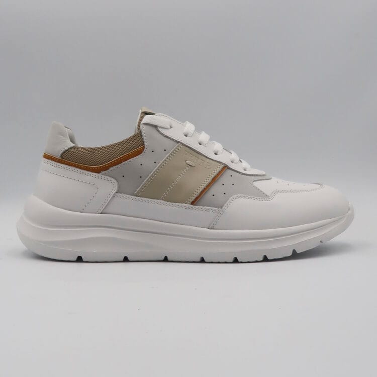 Sneaker fu132 - Bianco e beige