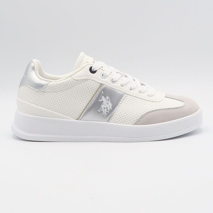 Sneaker campyw - Bianco e argento