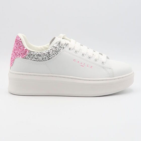 Sneaker 139 - Bianco e rosa