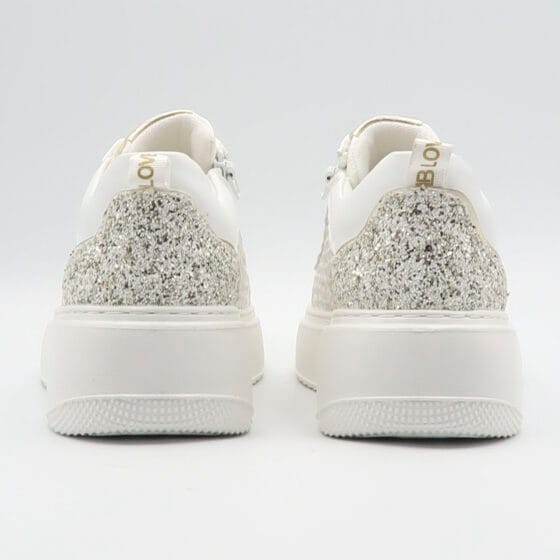 Sneaker 9533 - Bianco e oro - immagine 3