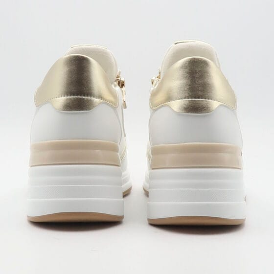 Sneaker 966 - Bianco e oro - immagine 3