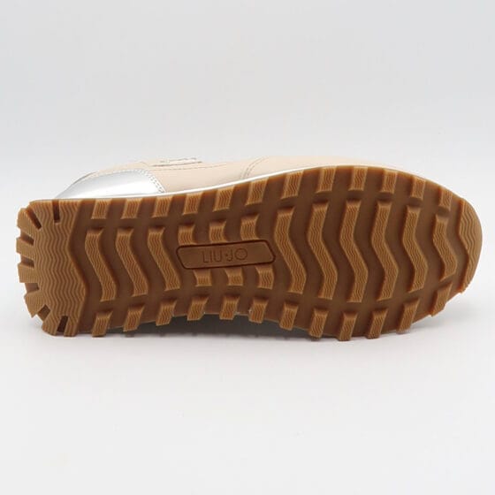 Sneaker evelyn - Beige e argento - immagine 4