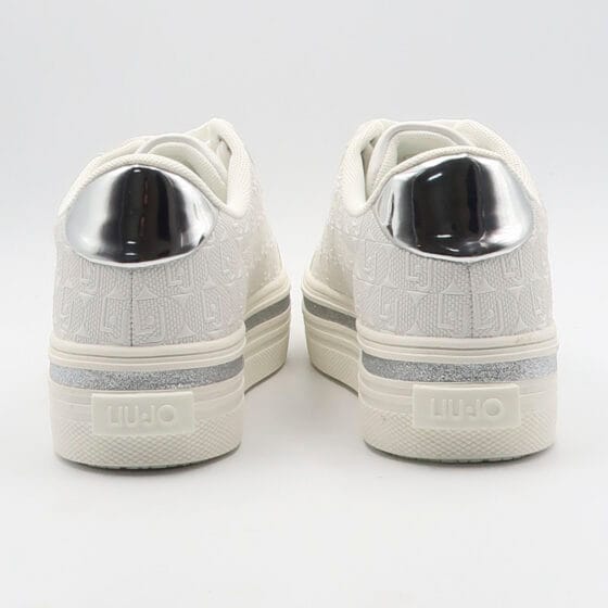 Sneaker up 91 - Bianco e argento - immagine 3