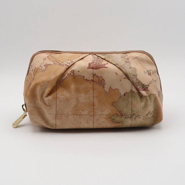 Beauty case medium geo soft - Natural