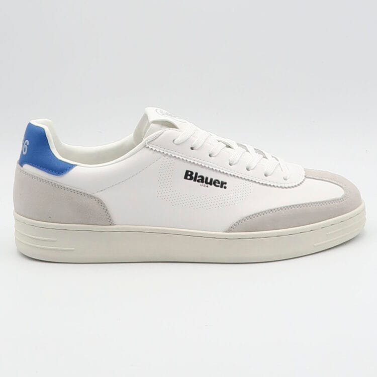 Sneaker grant - Bianco e blu