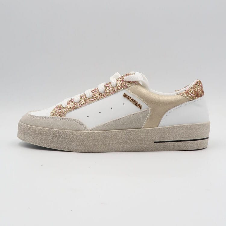 Sneaker 97125 - Bianco e platino