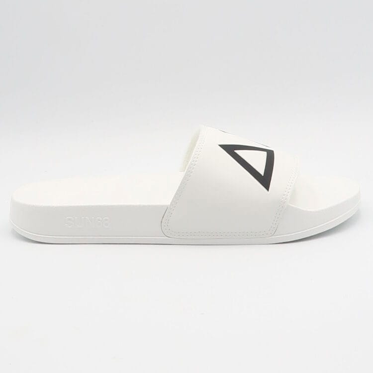 Ciabatta con logo - Bianco