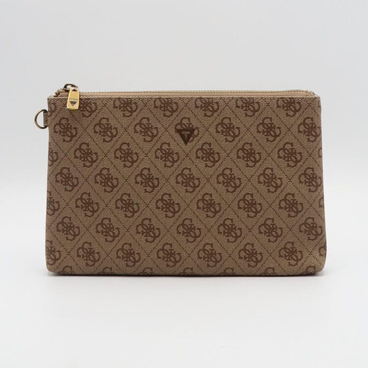 Pochette hull mini 4g logo - Beige e marrone
