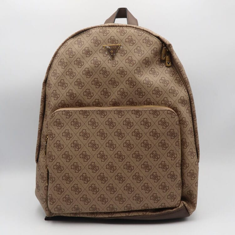 Zaino milano 4g logo - Beige e marrone