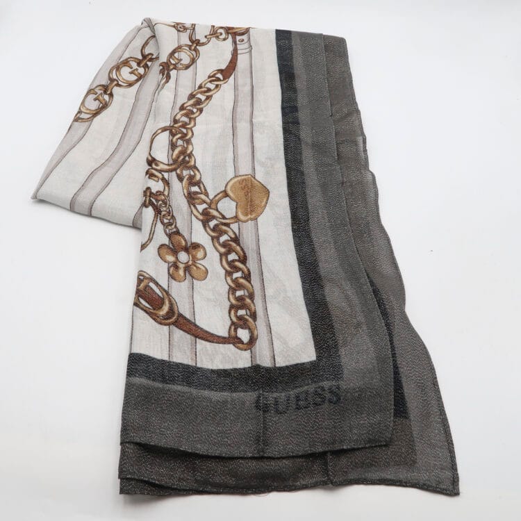 Foulard catene - Nero