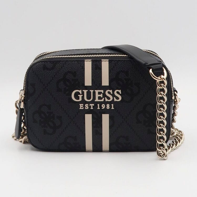 Borsa a tracolla noelle II logo - Antracite