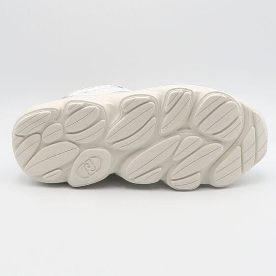 Sneaker steffy 01 - Bianco e argento - immagine 4