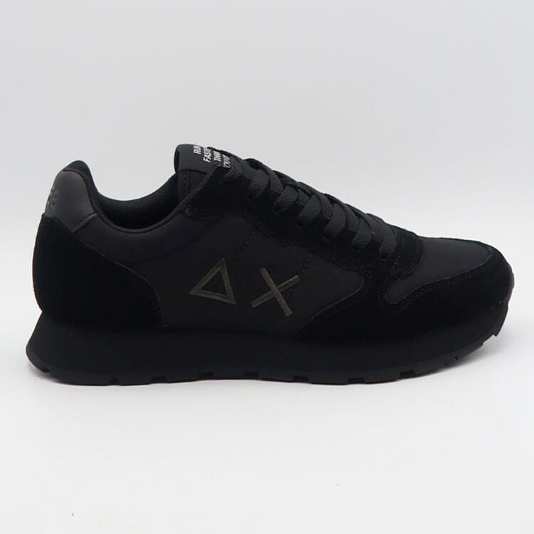 Sneaker tom solid logo - Nero