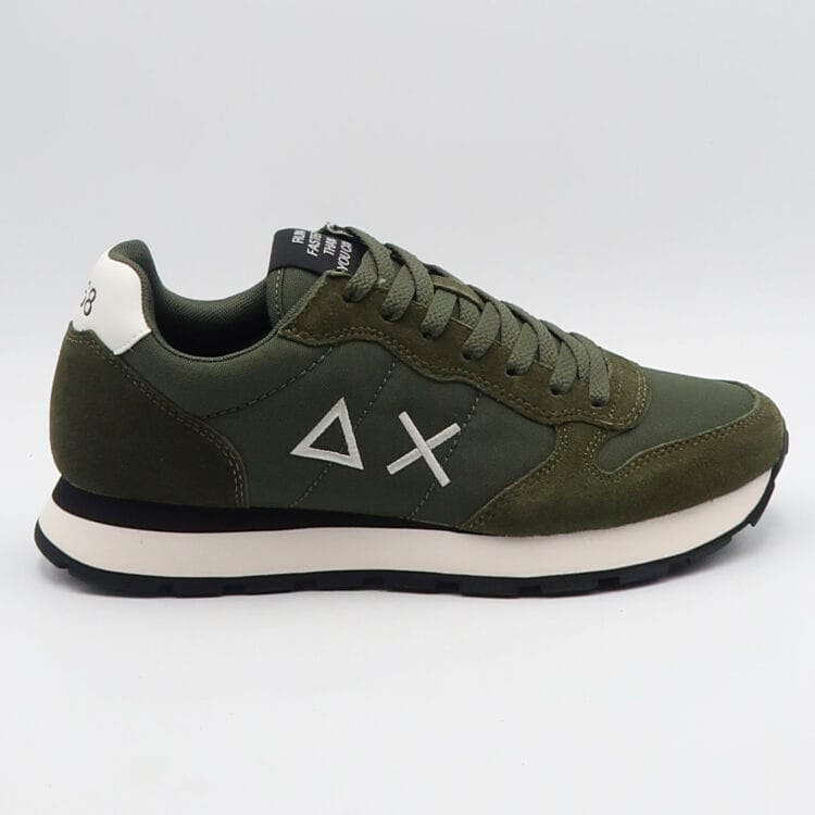 Sneaker tom solid - Verde militare