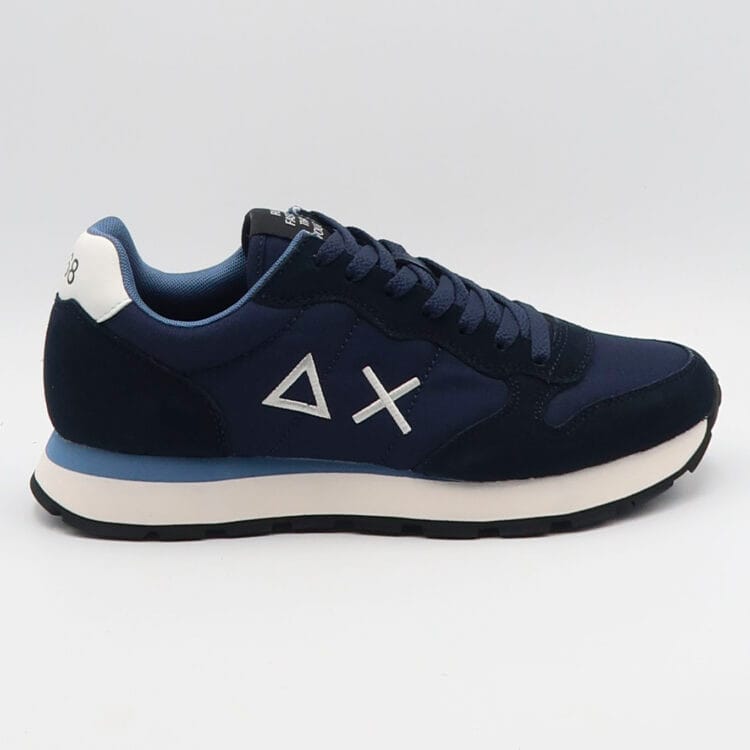 Sneaker tom solid - Blu