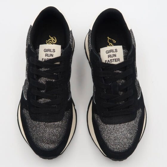 Sneaker ally glitter - Nero - immagine 2