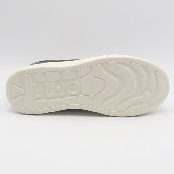 Sneaker big 05 in pelle spazzolata - Nero - immagine 4