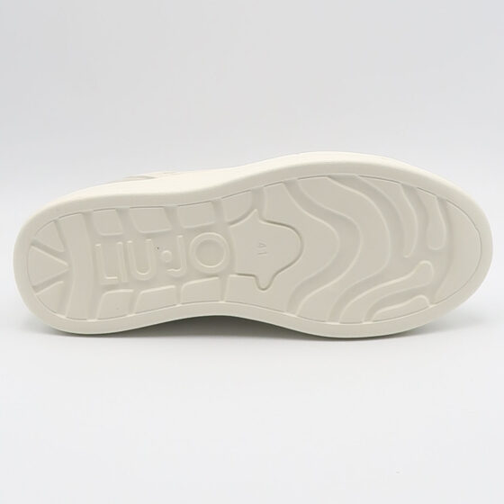 Sneaker big 05 con inserti camoscio - Latte e blu - immagine 4