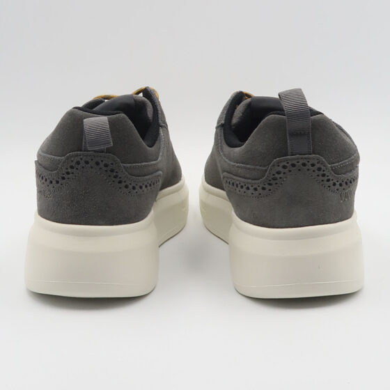 Sneaker big 05 in camoscio - Antracite - immagine 3