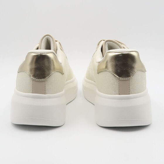 Sneaker babol 01 pitonata - Bianco e oro - immagine 3