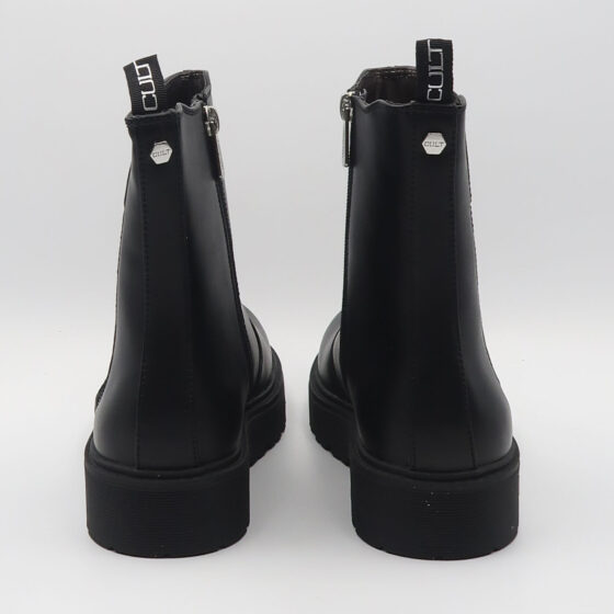 Stivaletto con logo impresso - Nero - immagine 3