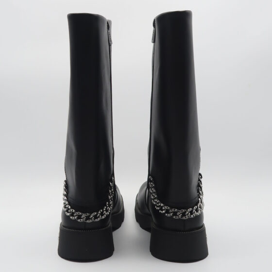 Stivale con catena - Nero - immagine 3