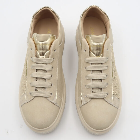 Sneaker J401 in camoscio - Off white - immagine 2
