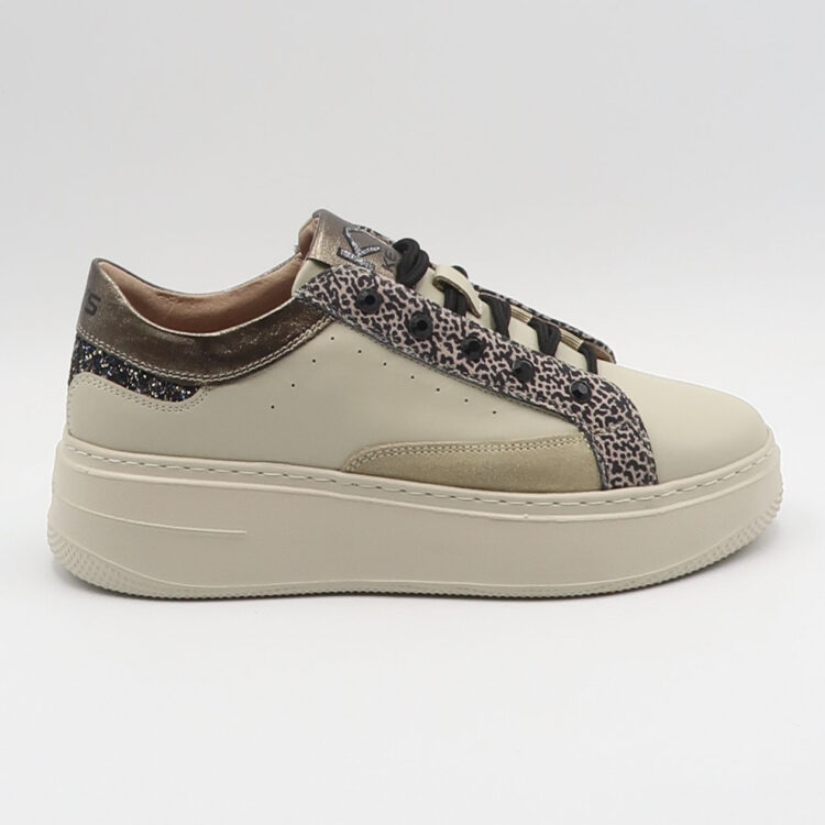 Sneaker k11210 - Bronzo e beige