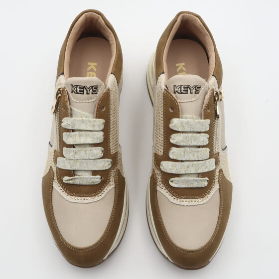 Sneaker k11282 - Cuoio e beige - immagine 2