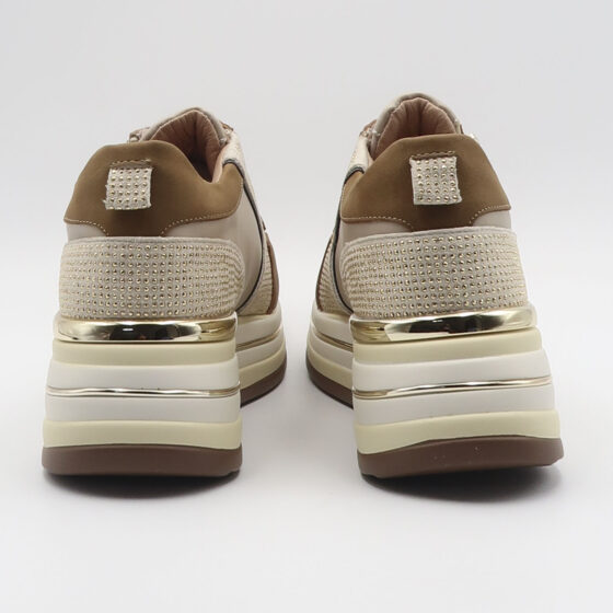 Sneaker k11282 - Cuoio e beige - immagine 3