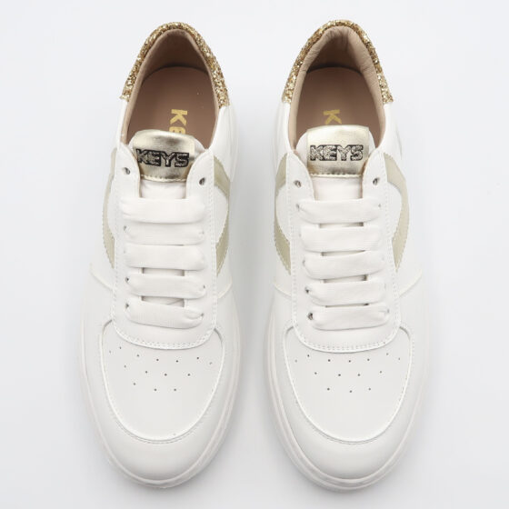 Sneaker k11215 - Bianco e oro - immagine 2