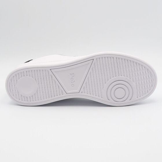 Sneaker con logo - Bianco e blu - immagine 4