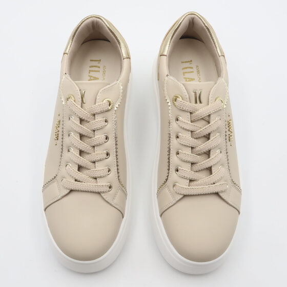 Sneaker geo con suola over - Beige - immagine 2