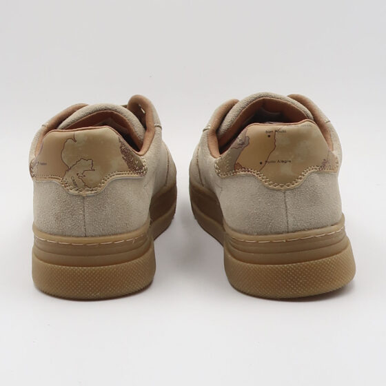 Sneaker geo in suede  - Beige - immagine 3