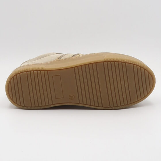 Sneaker geo in suede  - Beige - immagine 4