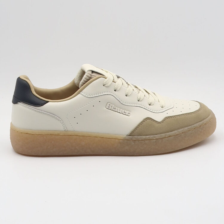 Sneaker ruston - Crema e nero