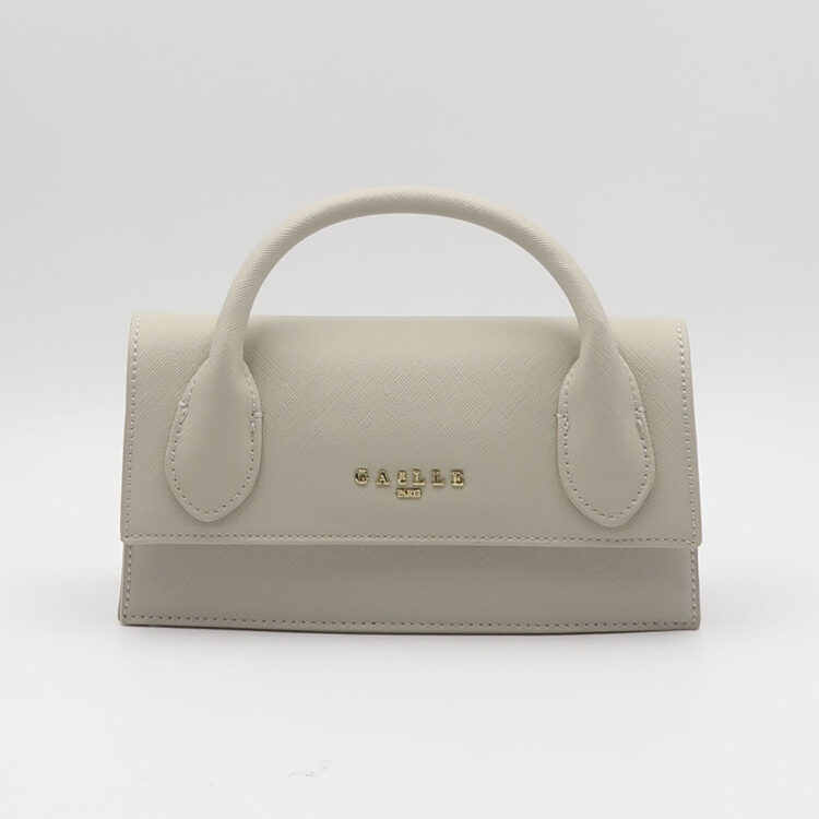 Borsa mini in saffiano - Off white