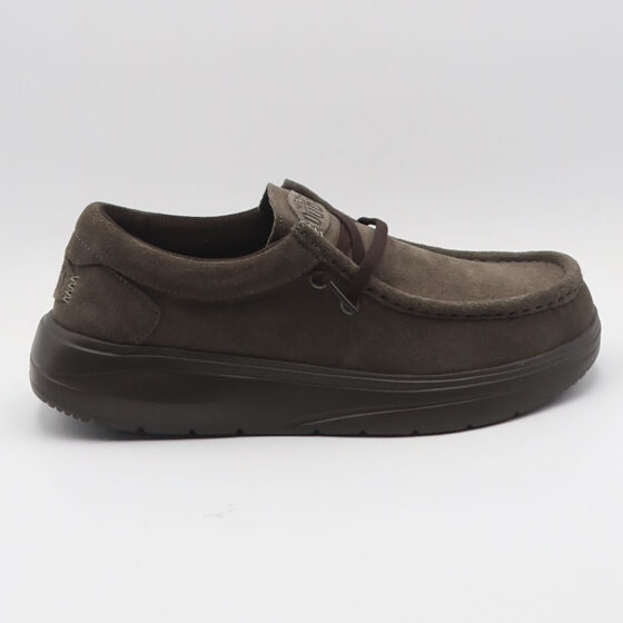 Mocassino wally comf suede - Marrone
