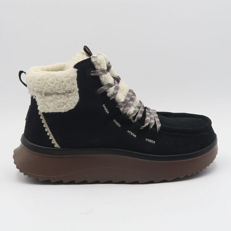 Stivaletto wendy peak apres suede cozstit - Nero