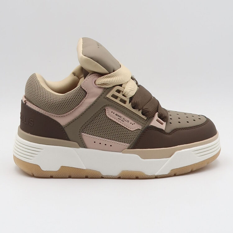 Sneaker nami - Marrone e beige
